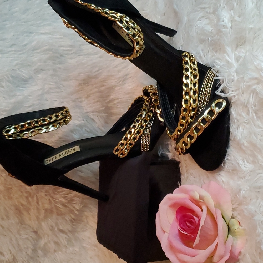 Black heels